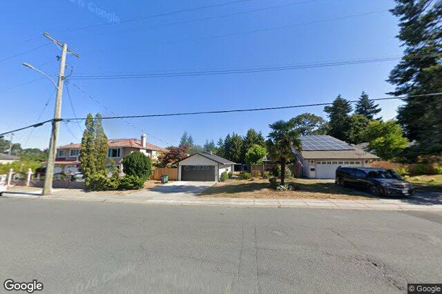 Street view of 710 Greenlea Dr, Saanich