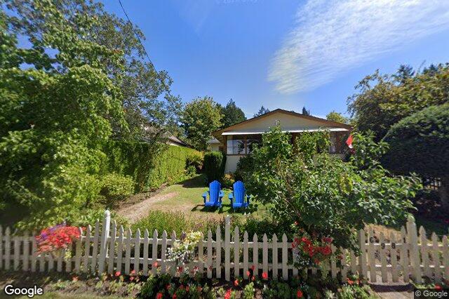 Street view of 6985 Anglers Lane, Central Saanich