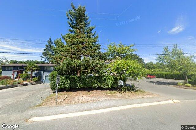 Street view of 102 – 1196 Sluggett Rd, Central Saanich