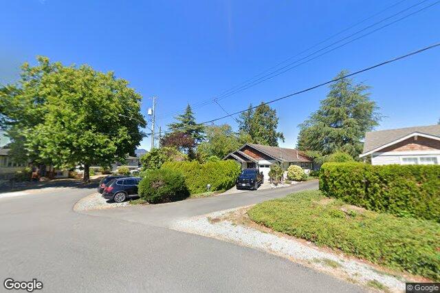 Street view of 1058 Holly Park Rd, Central Saanich