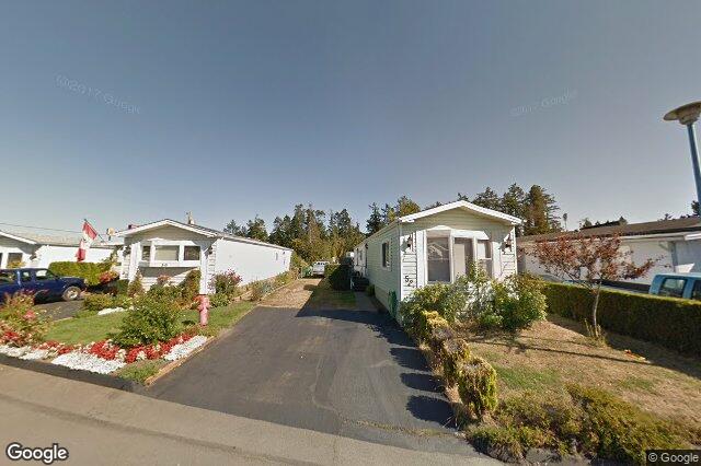 Street view of 52 – 7701 Central Saanich Rd, Central Saanich
