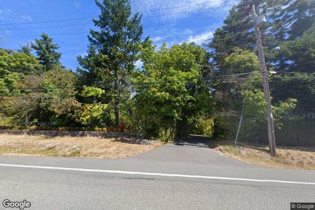 Street view of 8401 Lochside Dr, Central Saanich