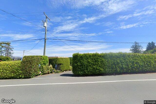 Street view of 8503 Lochside Dr, North Saanich