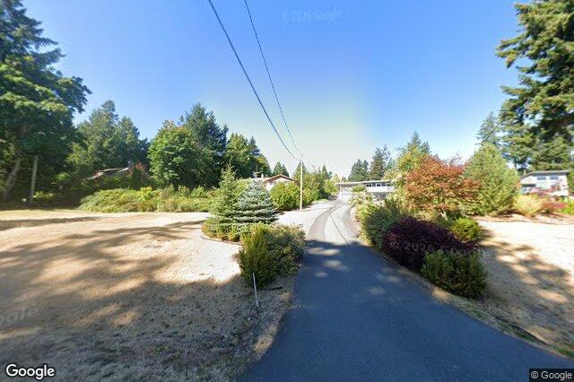 Street view of 8564 Moxon Terr, North Saanich