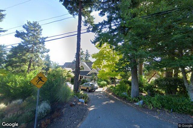 Street view of 8635 Emard Terr, North Saanich