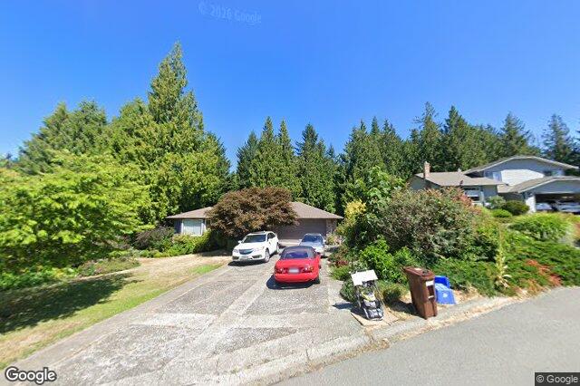 Street view of 8636 Sentinel Pl, North Saanich