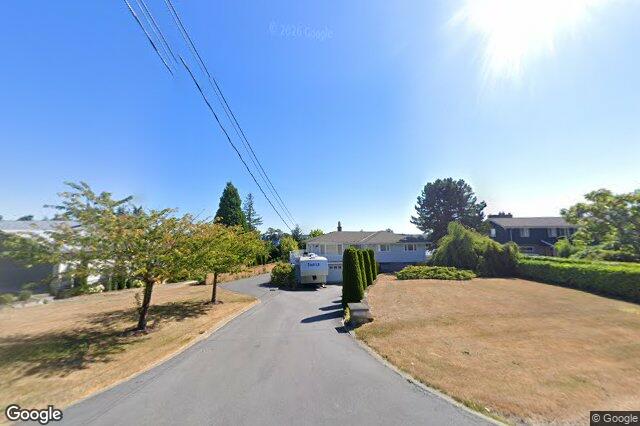 Street view of 8705 Ebor Terr, North Saanich