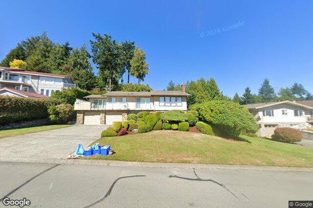 Street view of 8756 Pender Park Dr, North Saanich