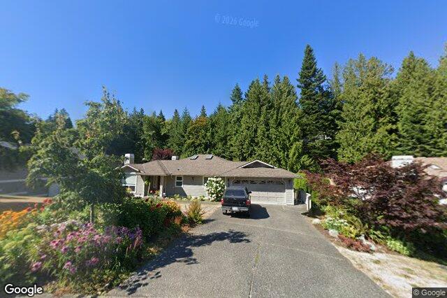 Street view of 8830 Langara Pl, North Saanich