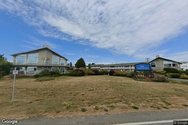 Street view of 306 – 9522 Lochside Dr, Sidney