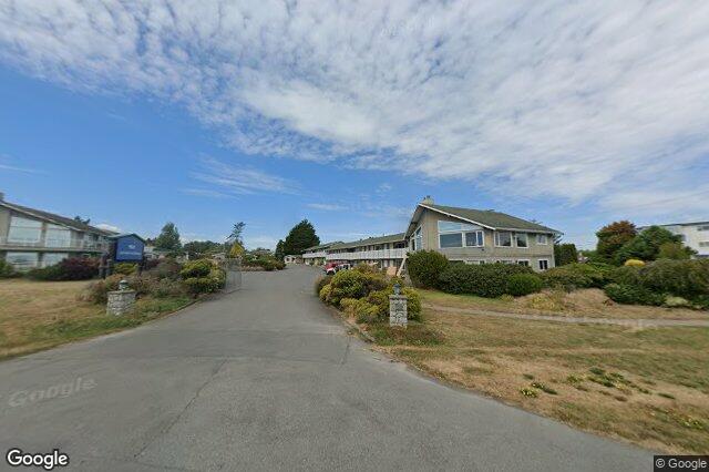 Street view of 103 – 9522 Lochside Dr, Sidney