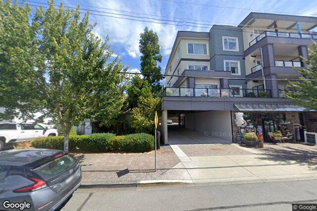 Street view of 203 – 9717 First St, Sidney