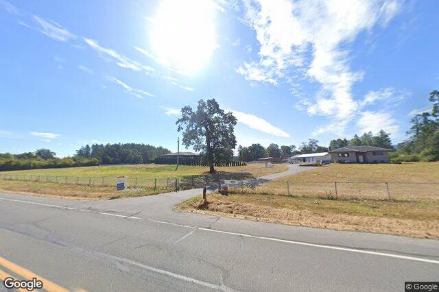 Street view of 9775 West Saanich Rd, North Saanich