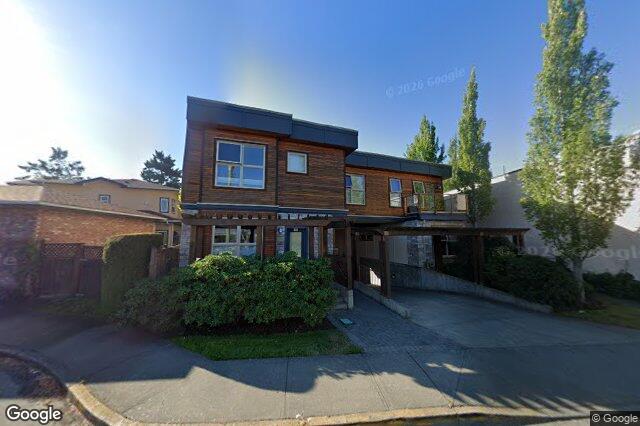 Street view of 204 – 10421 Resthaven Dr, Sidney