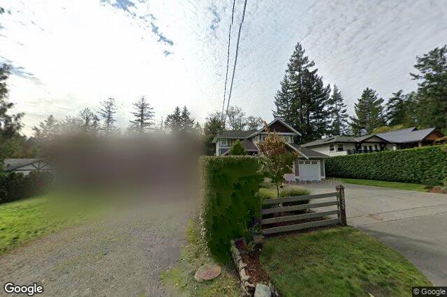 Street view of 10953 Madrona Dr, North Saanich