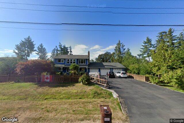 Street view of 839 Clayton Rd, North Saanich